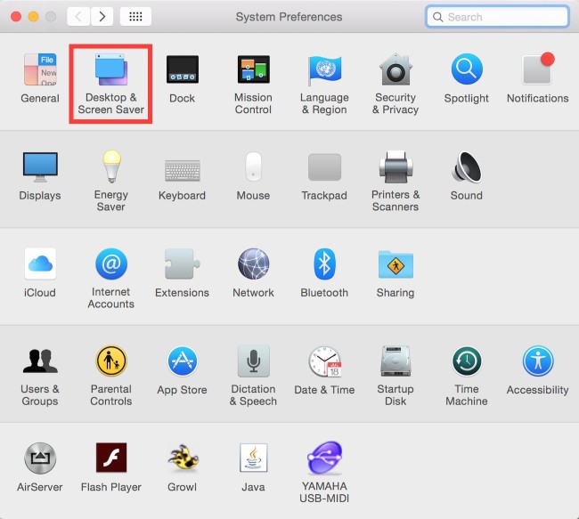 mac screen saver shuffle image folder