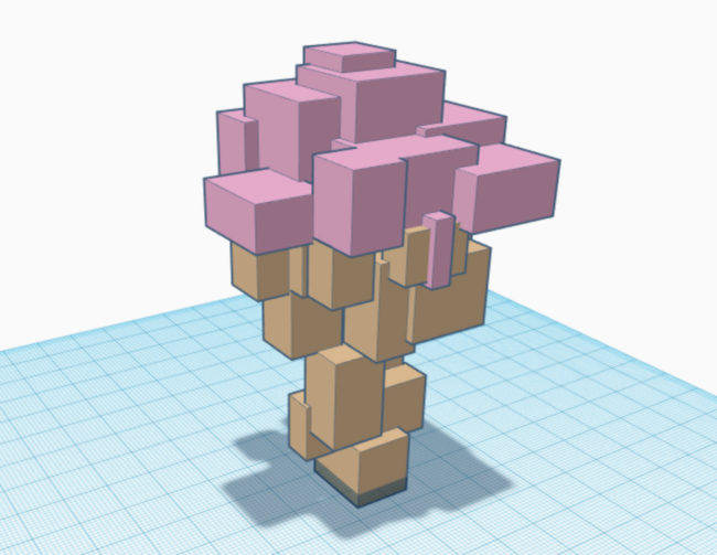 Abstract Ice Cream Cone Created in Tinkercad